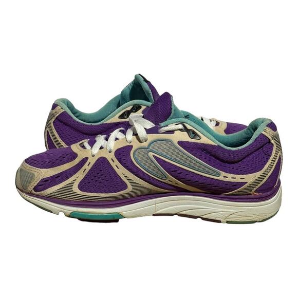 Newton Running Shoes Women's Size 10 Purple White Teal Trainer Sneakers - Picture 8 of 9